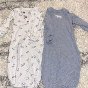 Infant sleep gowns